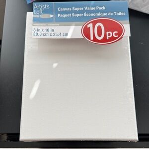 Artist's Loft Canvas Super Value Pack 8pc!